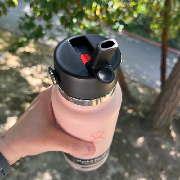 Limited Edition Hydro Flask 32 oz Bottle in Dogwood Strawberry Milk light pink - Picture 4 of 10